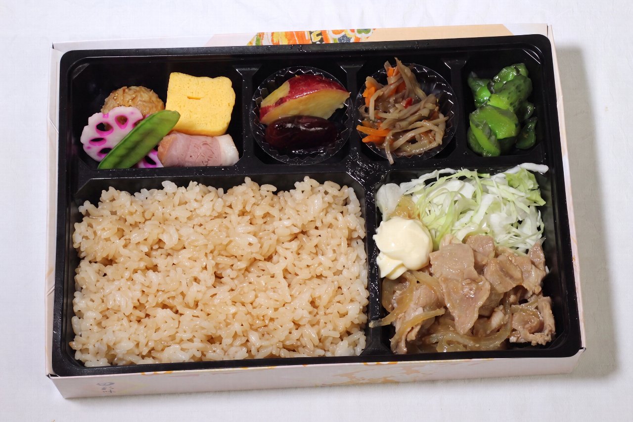 豚三枚肉の生姜焼き
